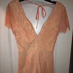 Lace romper